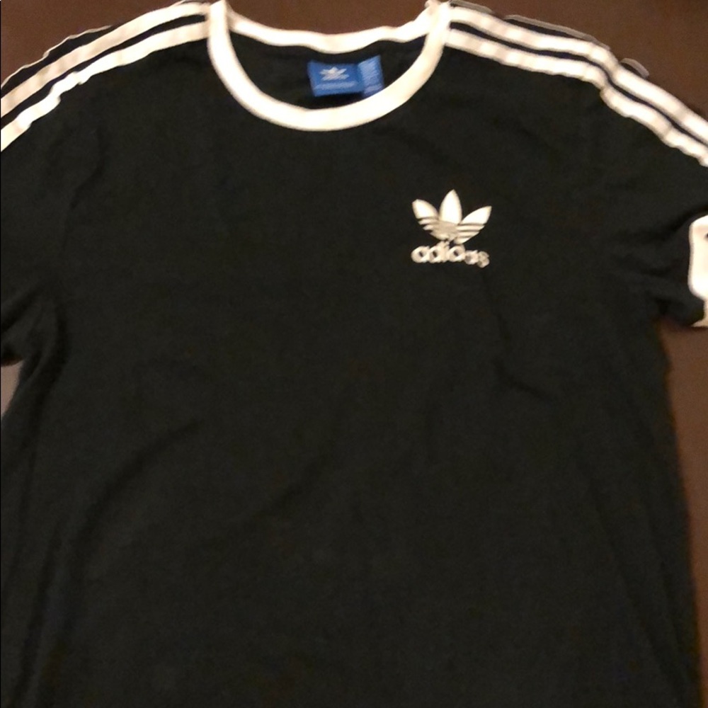 Adidas original black shirt size small
